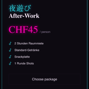 夜遊び After-Work